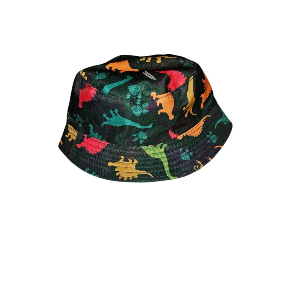 Dinosaurs Bucket Hat Sun Cap Packable Outdoor Fisherman Hat New